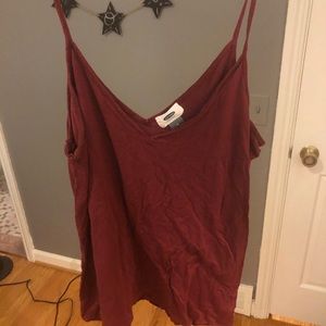 Spaghetti strap tank